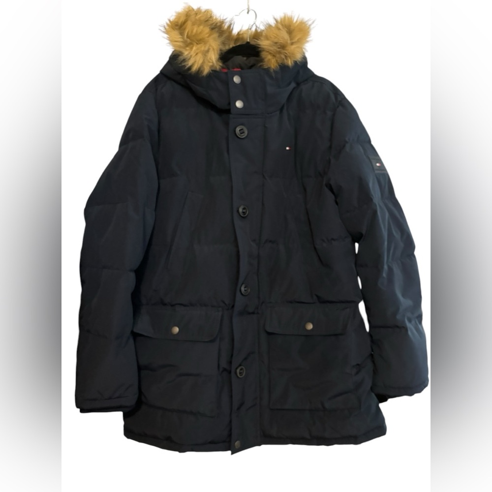 Tommy Hilfiger Hooded Parka - Size XL
